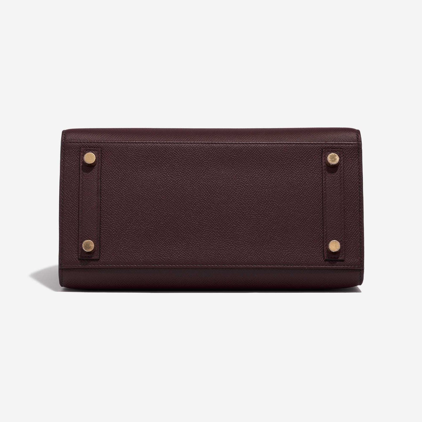 sac à main bordeaux d'un Hermès Birkin