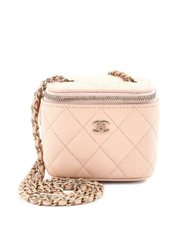 Mini Sac Vanity Chanel avec chaîne