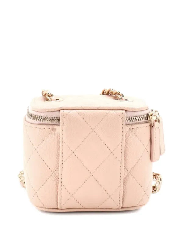Mini Sac Vanity Chanel avec chaîne