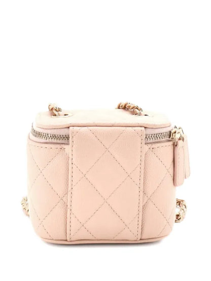 Mini Sac Vanity Chanel avec chaîne