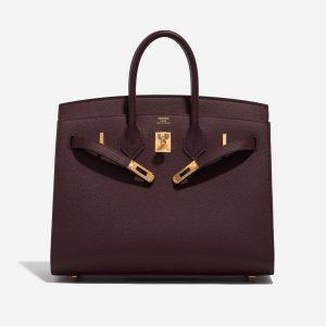 sac à main bordeaux d'un Hermès Birkin