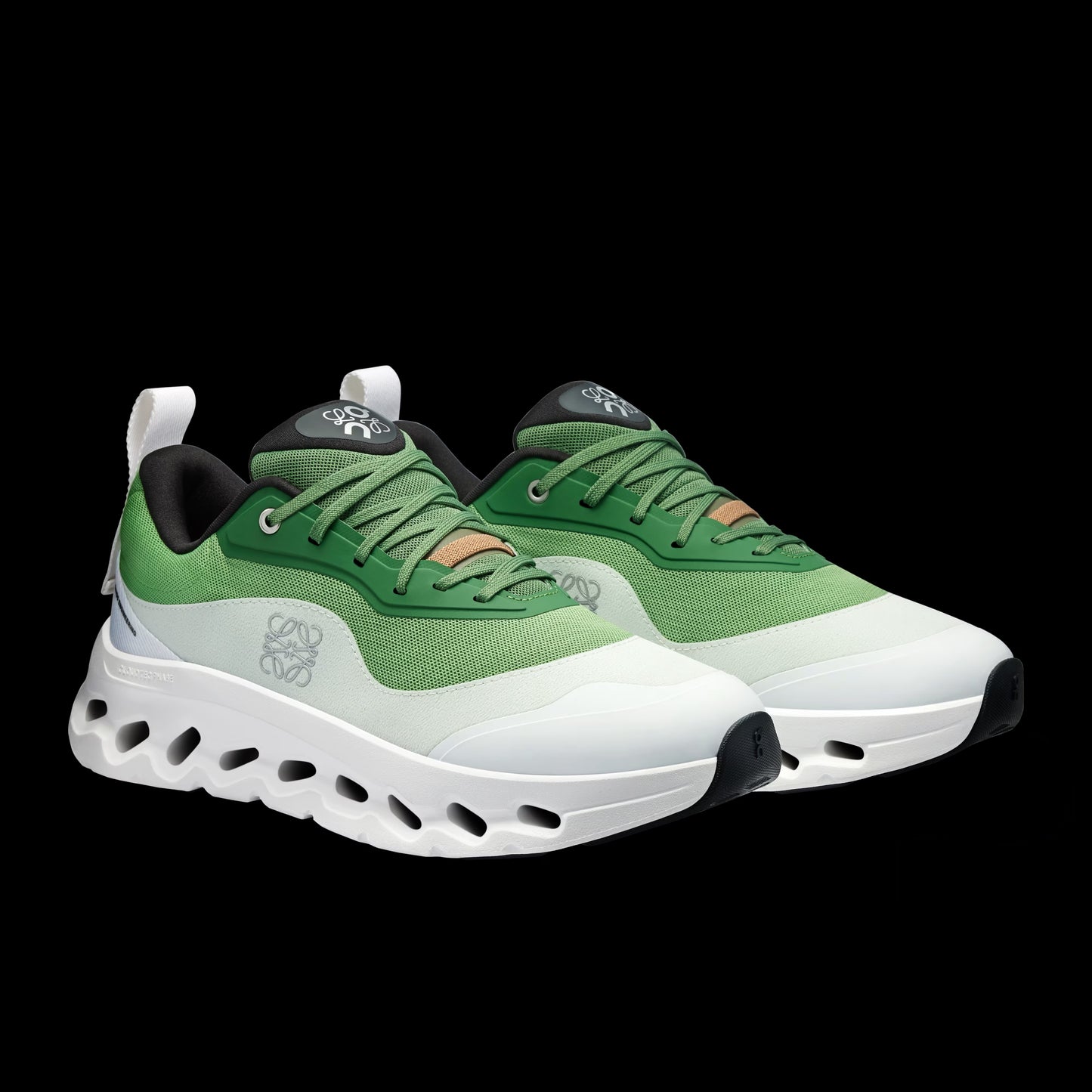 Loewe x On Cloudtilt 2.0 en coloris vert et blanc