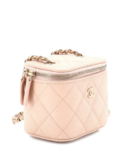 Mini Sac Vanity Chanel avec chaîne
