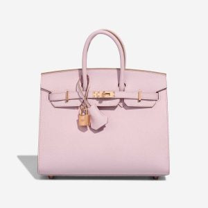Sac hermès Birkin HSS 25 Epsom Mauve Pâle / Rose Sakura