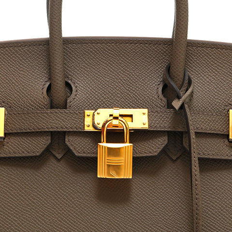 Hermes Birkin Serie 25 Epson Handbag B Graisse gravé Ethan P13472