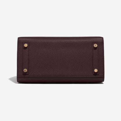 sac à main bordeaux d'un Hermès Birkin