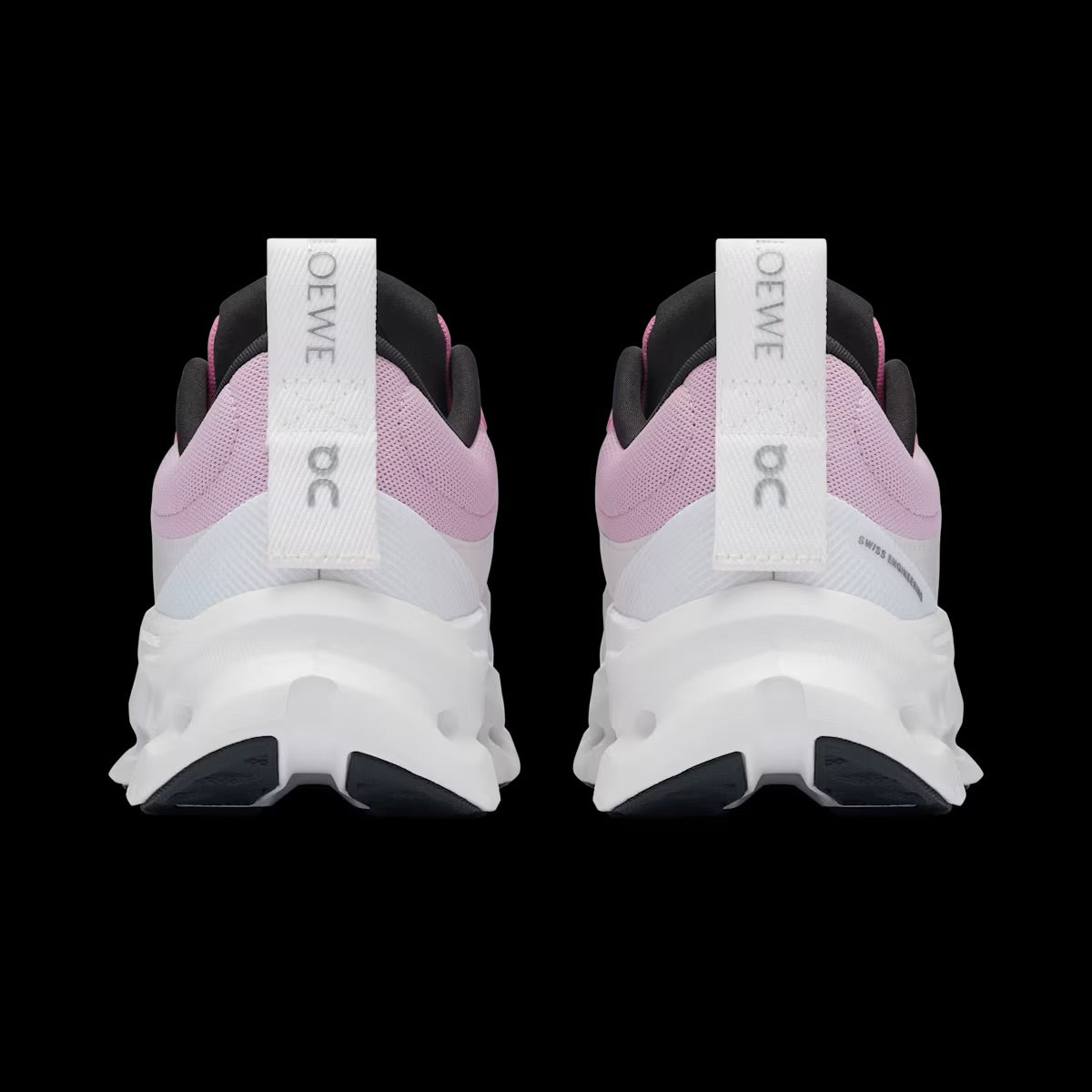 LOEWE x On Cloudtilt 2.0 en coloris rose et blanc