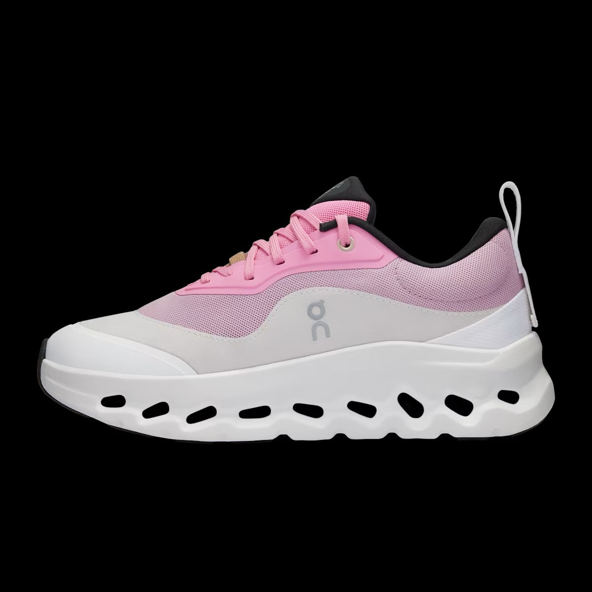 LOEWE x On Cloudtilt 2.0 en coloris rose et blanc