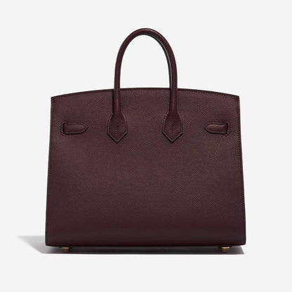 sac à main bordeaux d'un Hermès Birkin