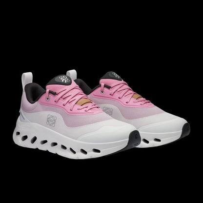 LOEWE x On Cloudtilt 2.0 en coloris rose et blanc
